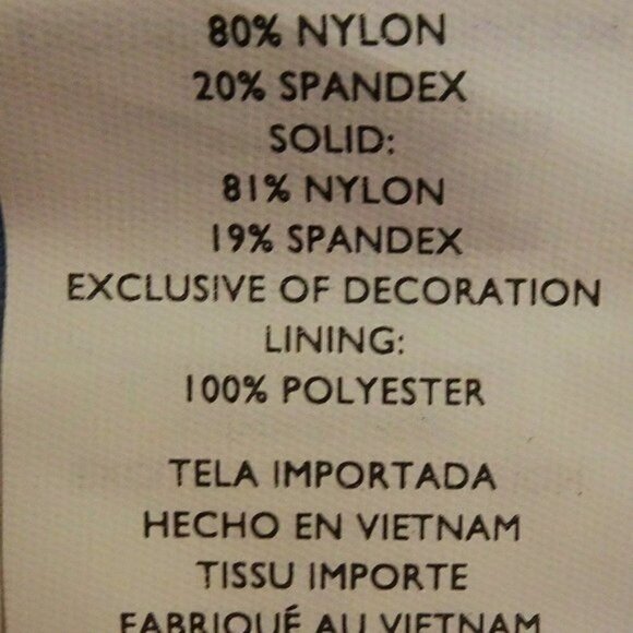 NWT Nike Bikini Retail $44 Geometric Design Size 14 - Picture 6 of 7